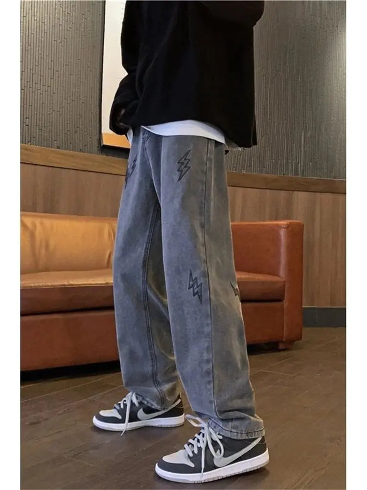 American hip-hop jeans men