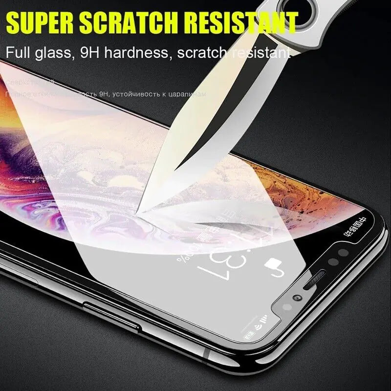 3pcs For iPhone 11 Pro Tempered Glass Screen Protector Film Cover HD Clear