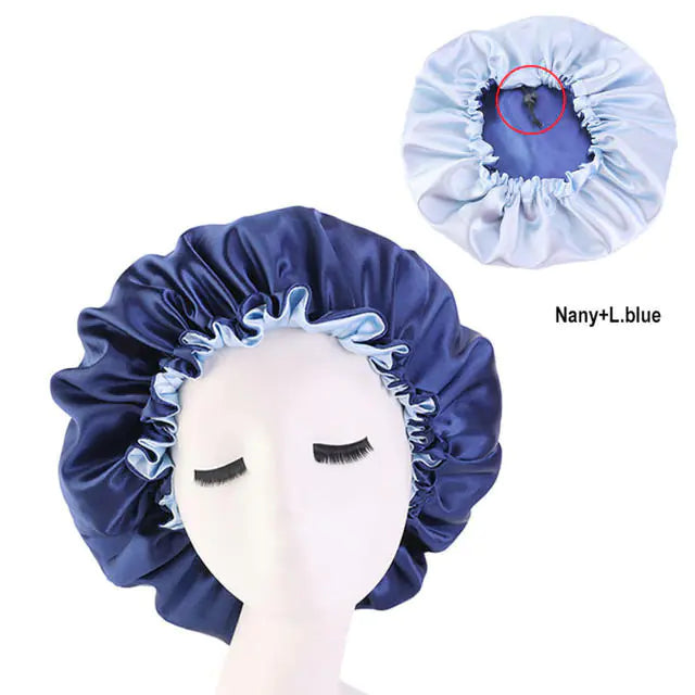 Women Satin Sleeping/Shower Cap