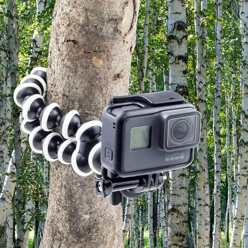 Octopus Flexible Tripod Camera + Action Cam Mount Stand