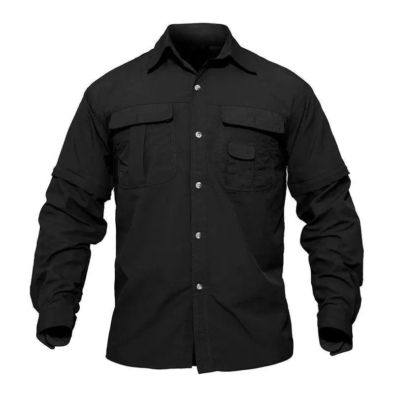 Quick Dry Tactical Button Up Shirt