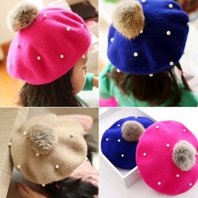 Wool Beret Cap