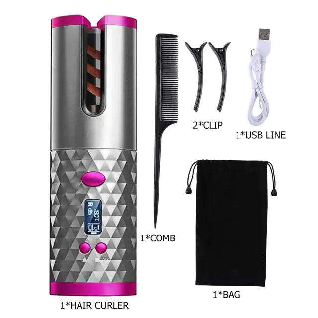 Wireless Hair Curler