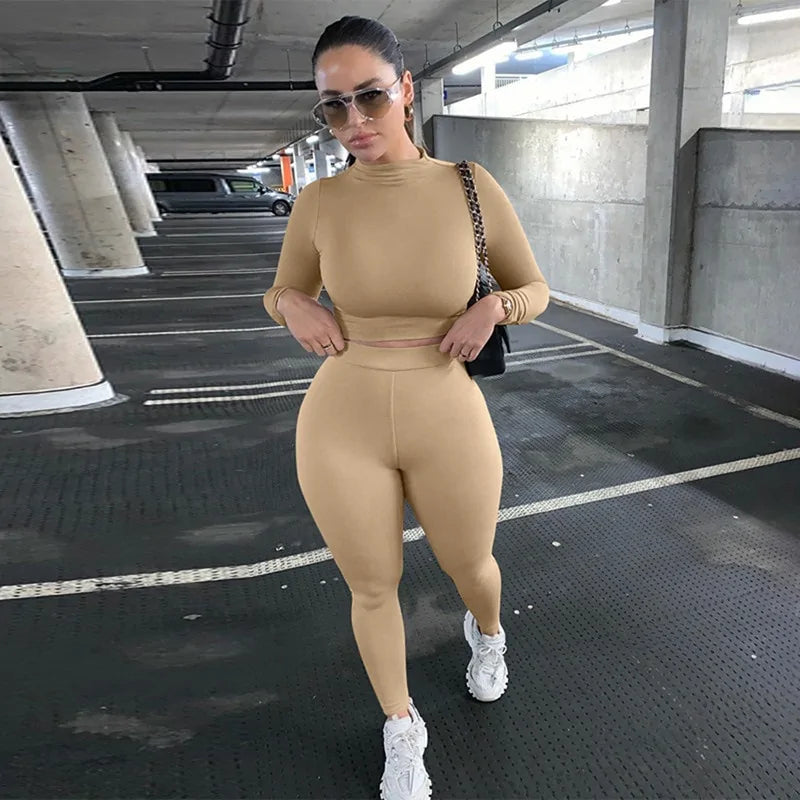 Women 2 Two Piece Set Tracksuit