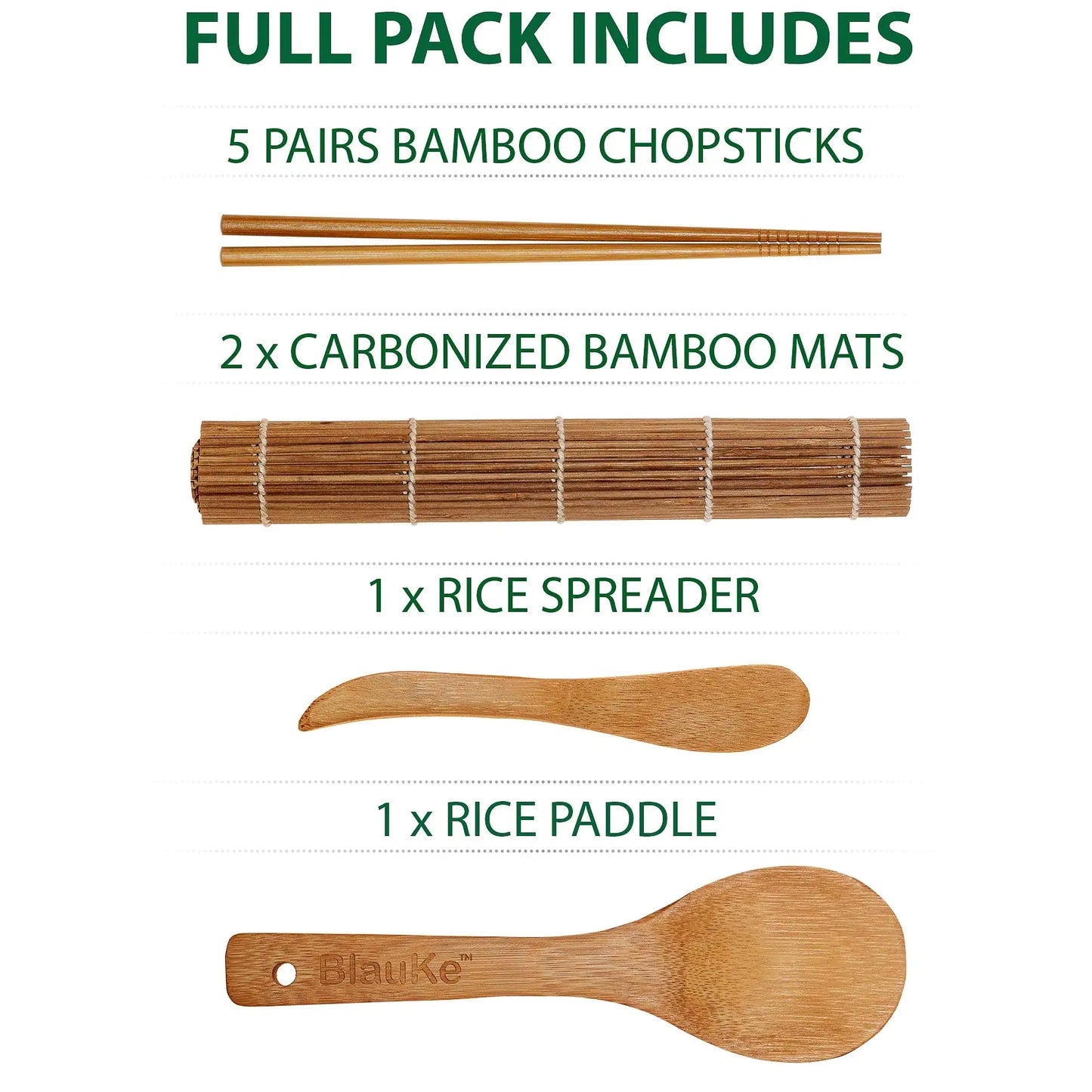 Bamboo Sushi Making Kit