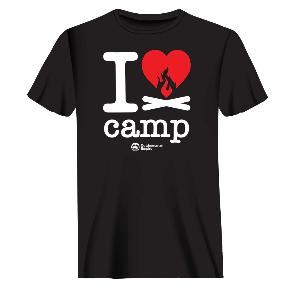 I Love Camp T-Shirt for Men