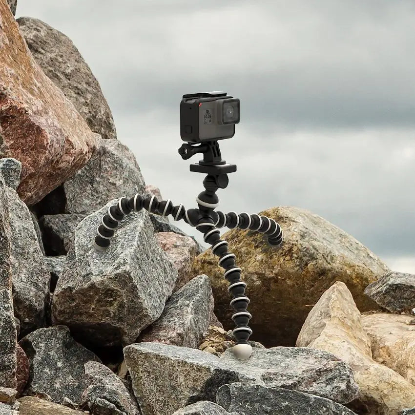 Octopus Flexible Tripod Camera + Action Cam Mount Stand