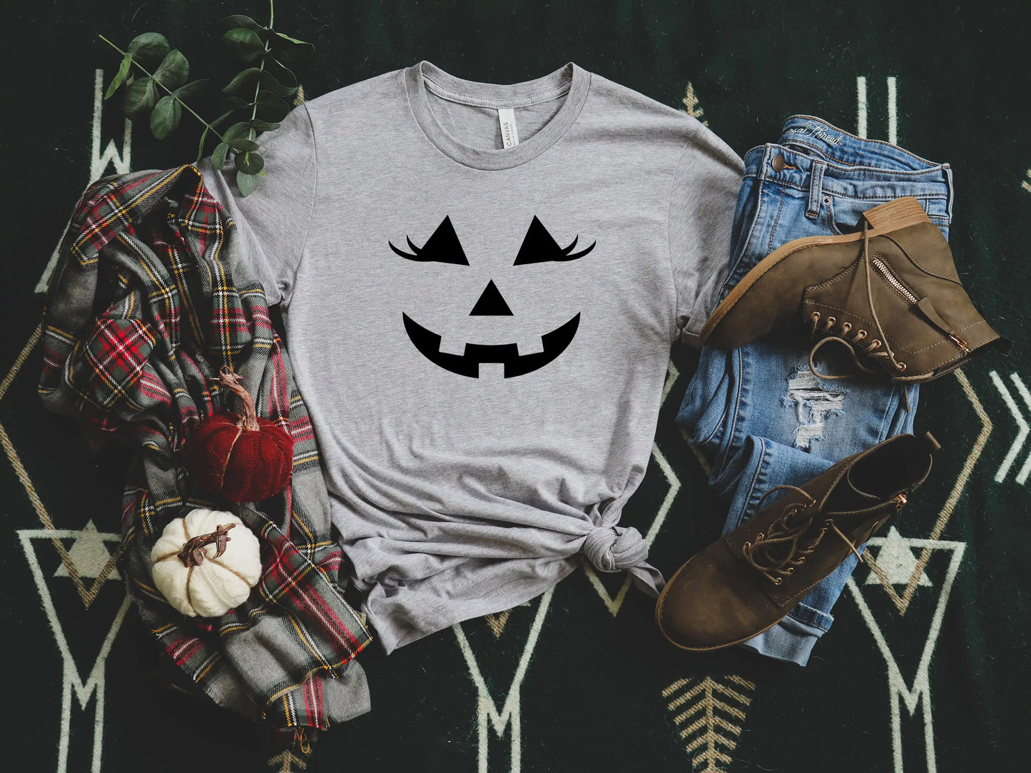 Halloween Pumpkin Face Shirt, Pumpkin Face Shirt, Halloween Outfit