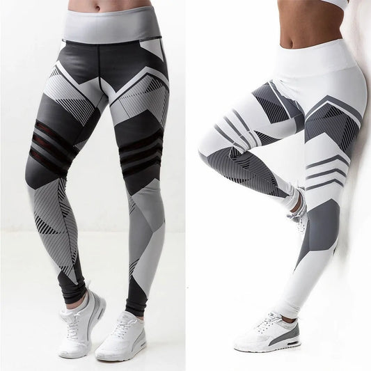 Plus Size Camouflage Workout Pants