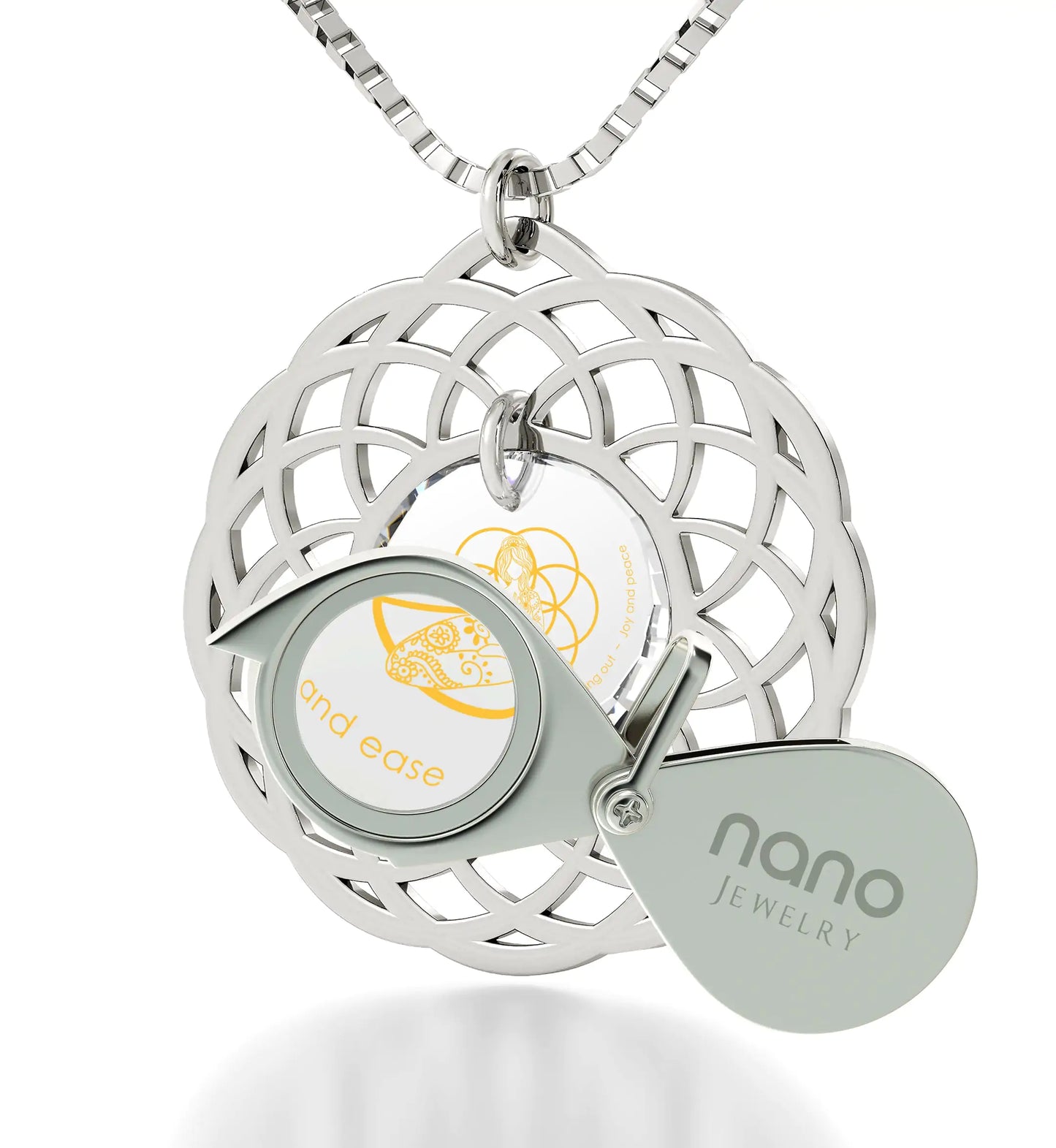 Silver Seed of Life Necklace