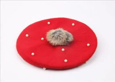 Wool Beret Cap