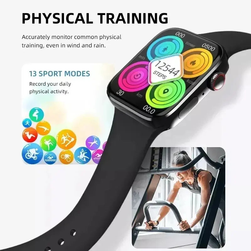 Men's Sport Smartwatch Bluetooth GPS Health Monitoring