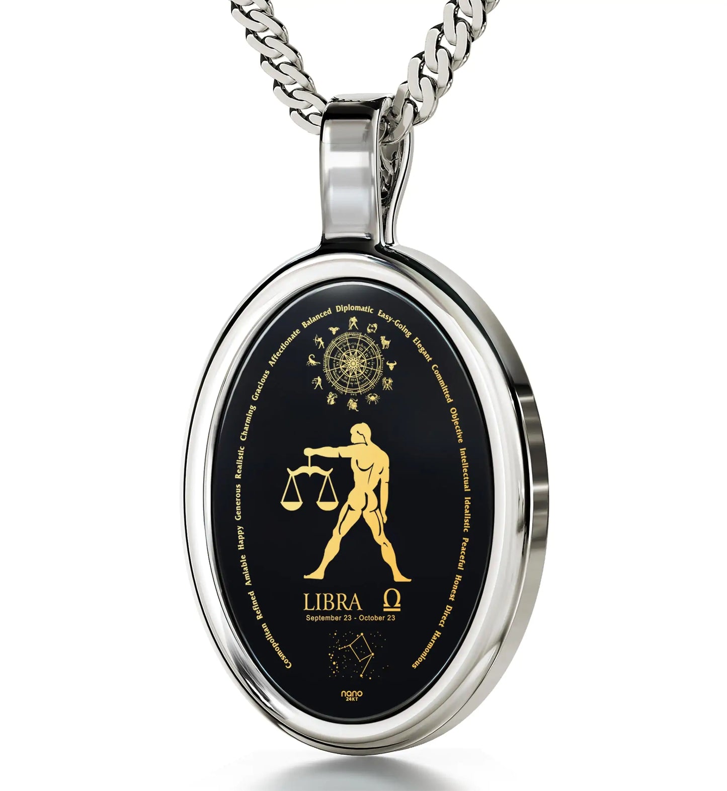 Libra Zodiac Necklace