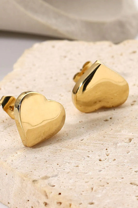 Heart Stud Earrings