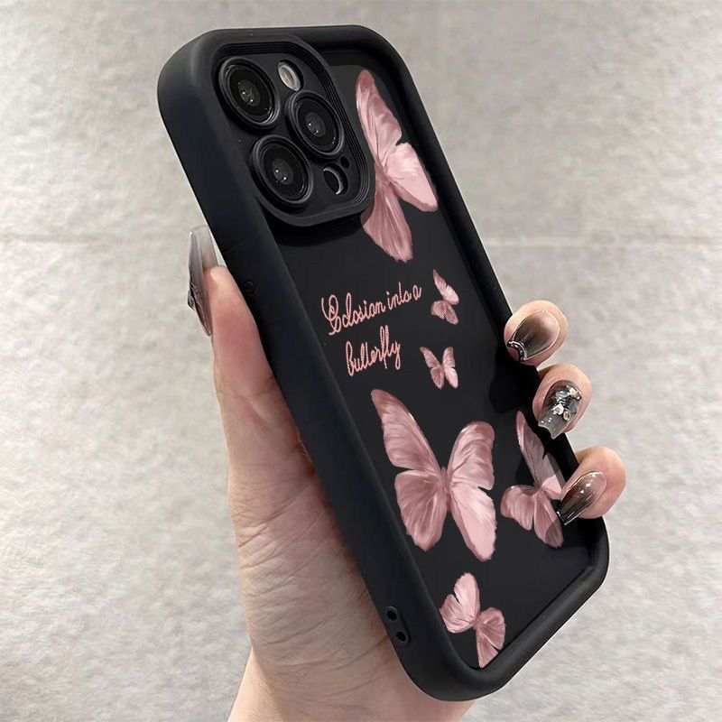 Advanced Butterfly For 15ProMax Phone Case 14 All-inclusive 1312 Drop-resistant Xsxr Soft Case