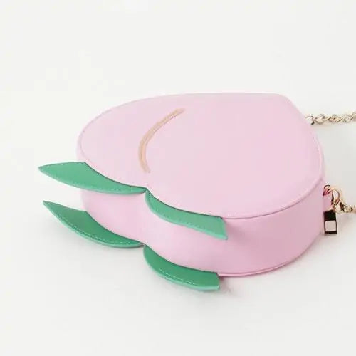 Mini Peach Handbag