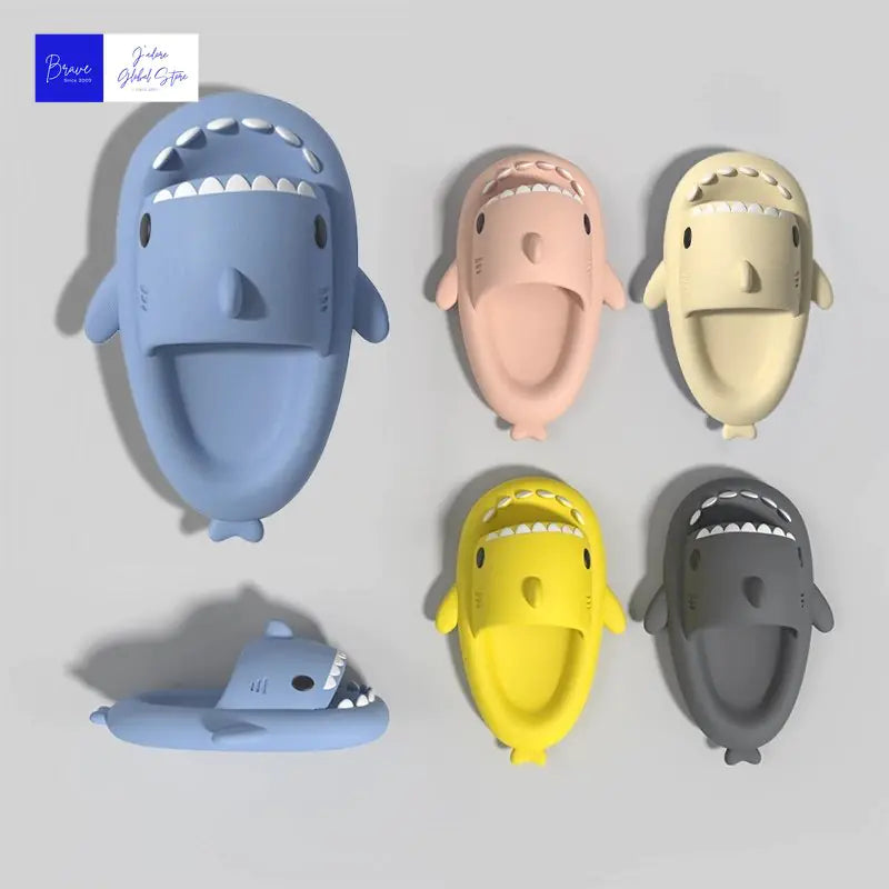 Summer Men Shark Slippers