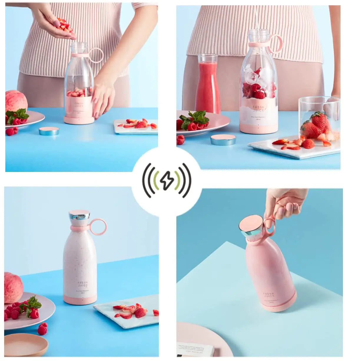 Portable Electric Juicer Cup