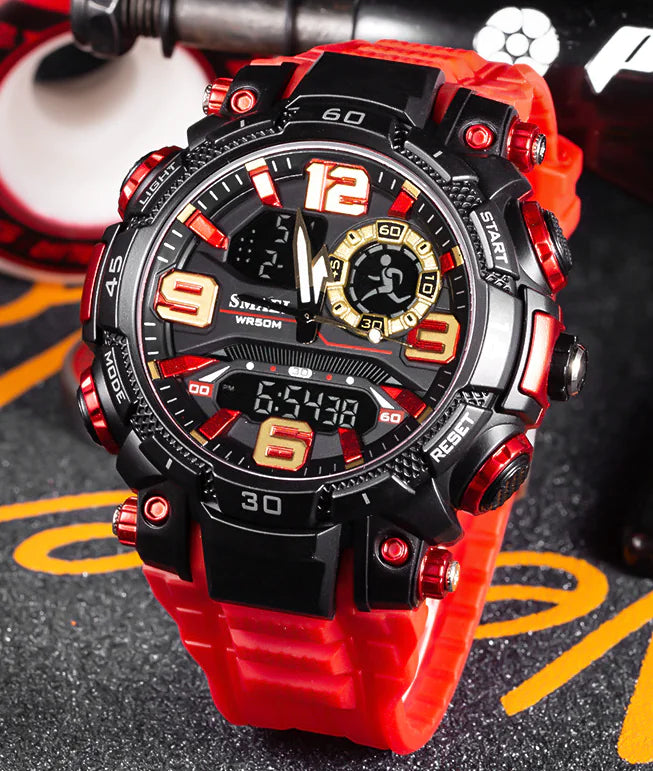 Military Men Watch Fashion Sport Outdoor G Wristwatch Male Digital Stopwatch