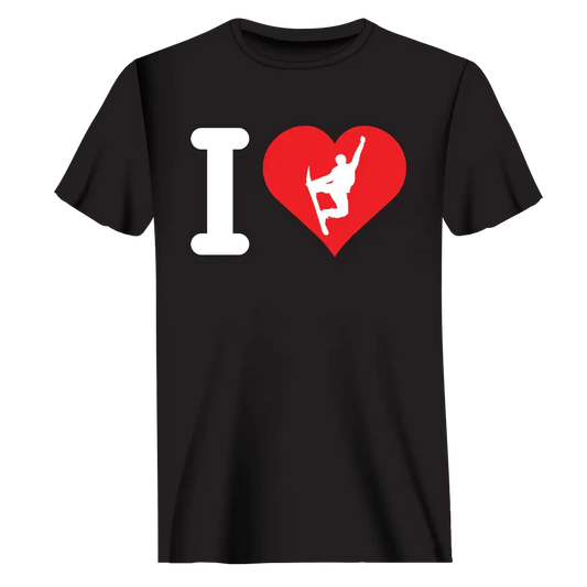 I Love Snowboarding T-Shirt for Men