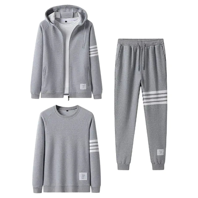 Tracksuit Men 3-Piece Set