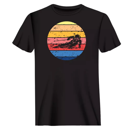 Vintage Skier T-Shirt for Men