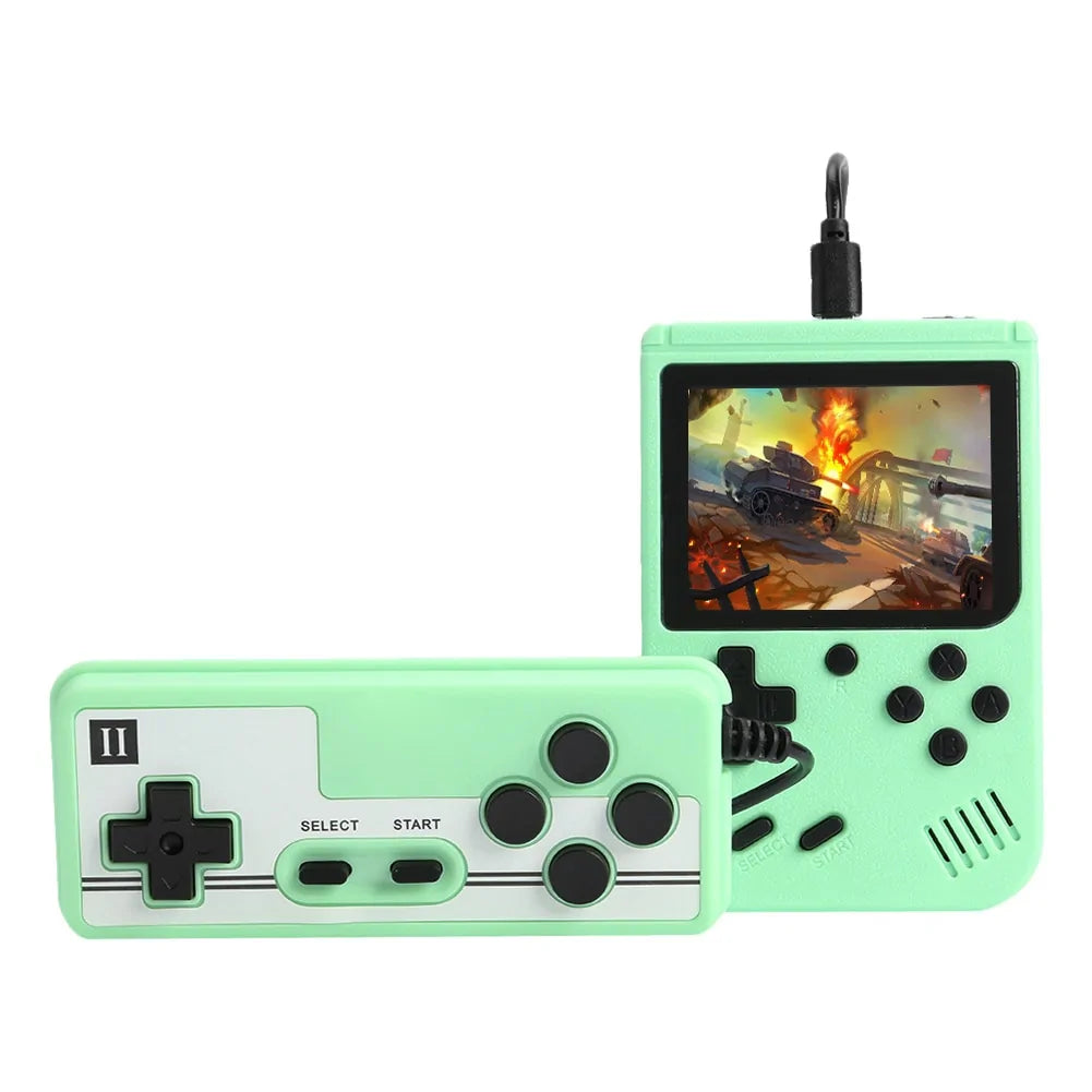 ALLOYSEED 500 Games Retro Handheld Console: Portable Gaming for Kids