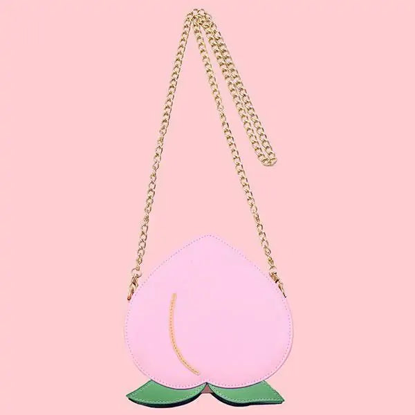 Mini Peach Handbag