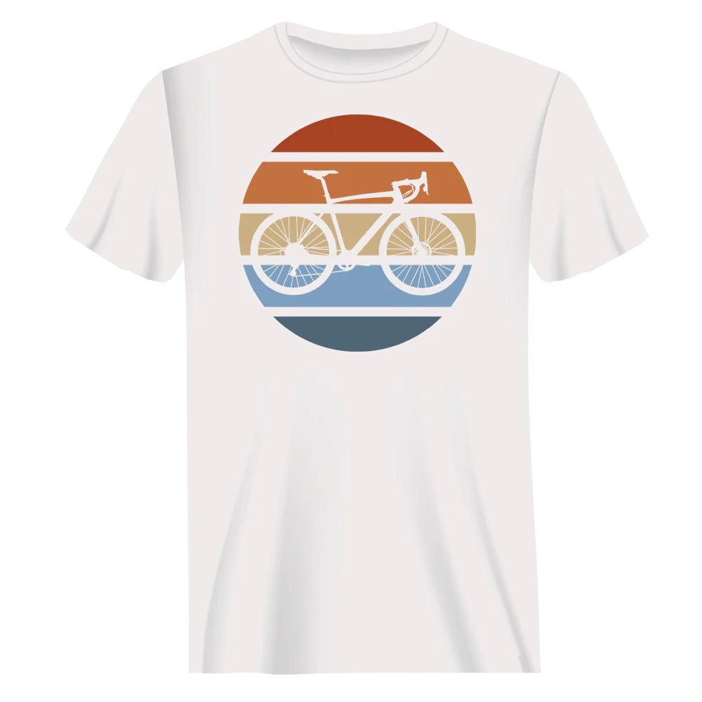 Modern Vintage Bicycle T-Shirt for Men