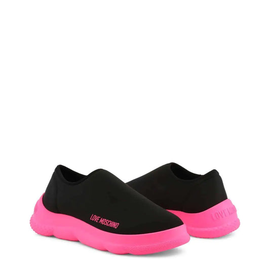 Love Moschino Pink Slip-On Shoes