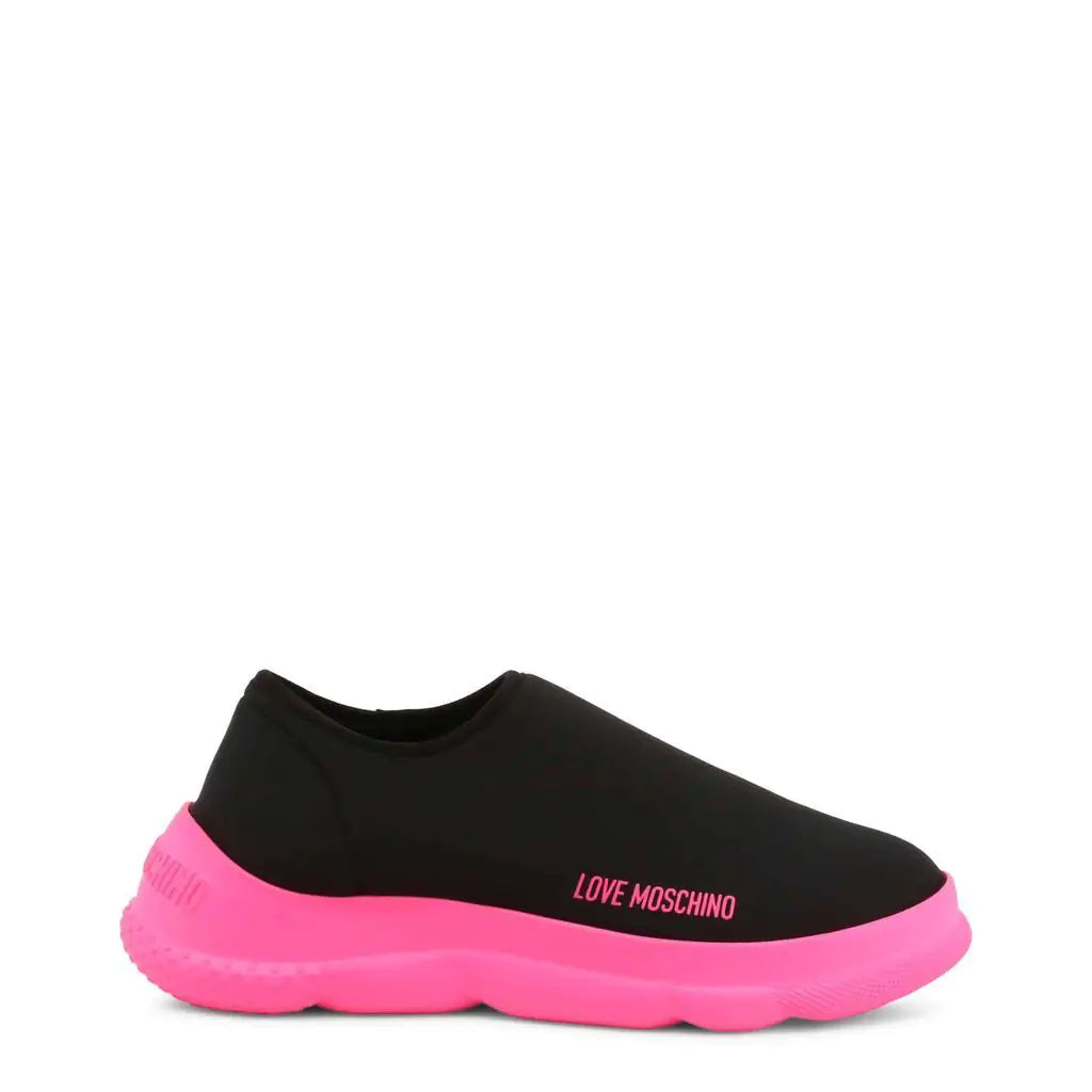 Love Moschino Pink Slip-On Shoes