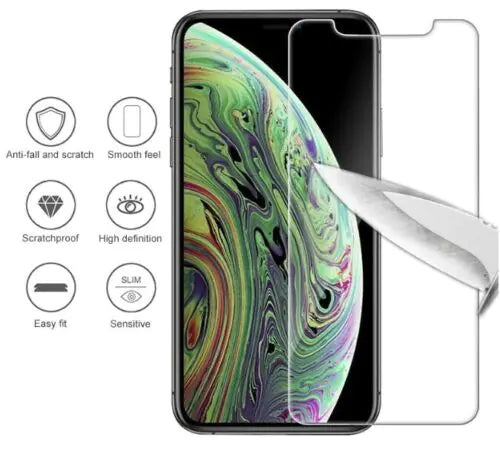 3pcs For iPhone 11 Pro Tempered Glass Screen Protector Film Cover HD Clear