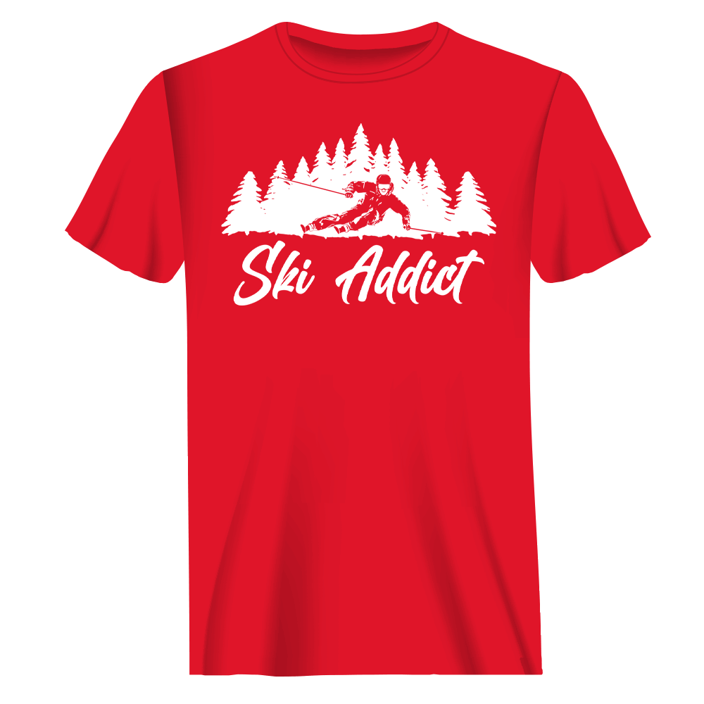 Ski Addict T-Shirt for Men