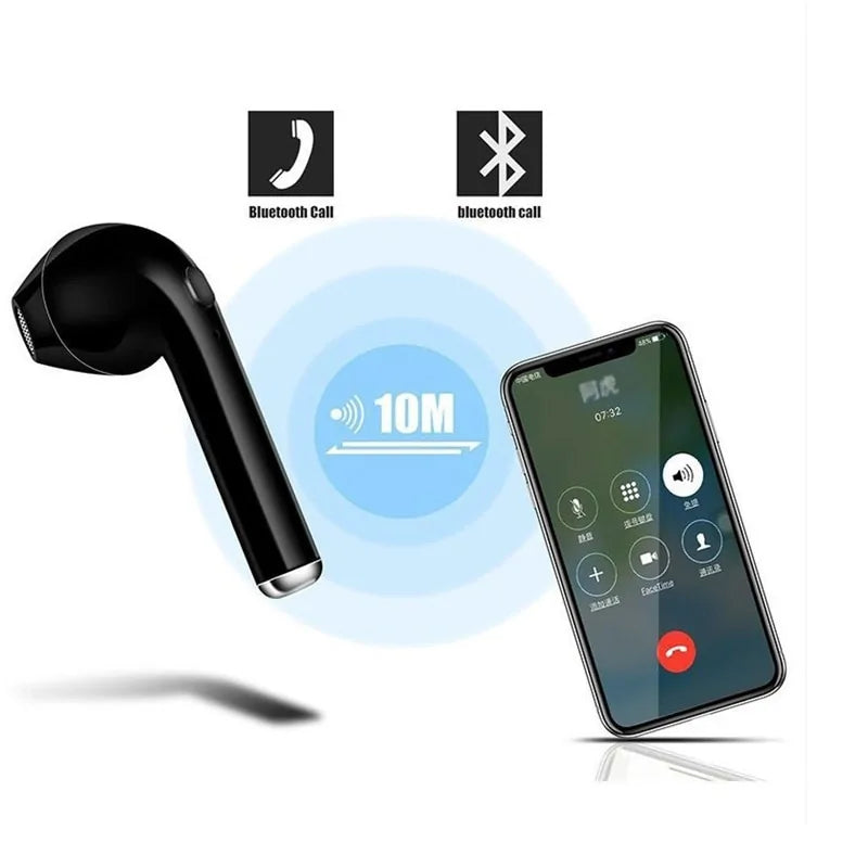 Bluetooth Earphones With Charging Microphone