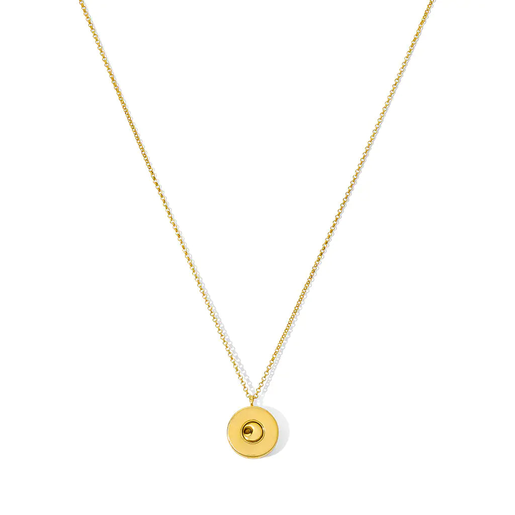 Shell Casing Pendant Necklace