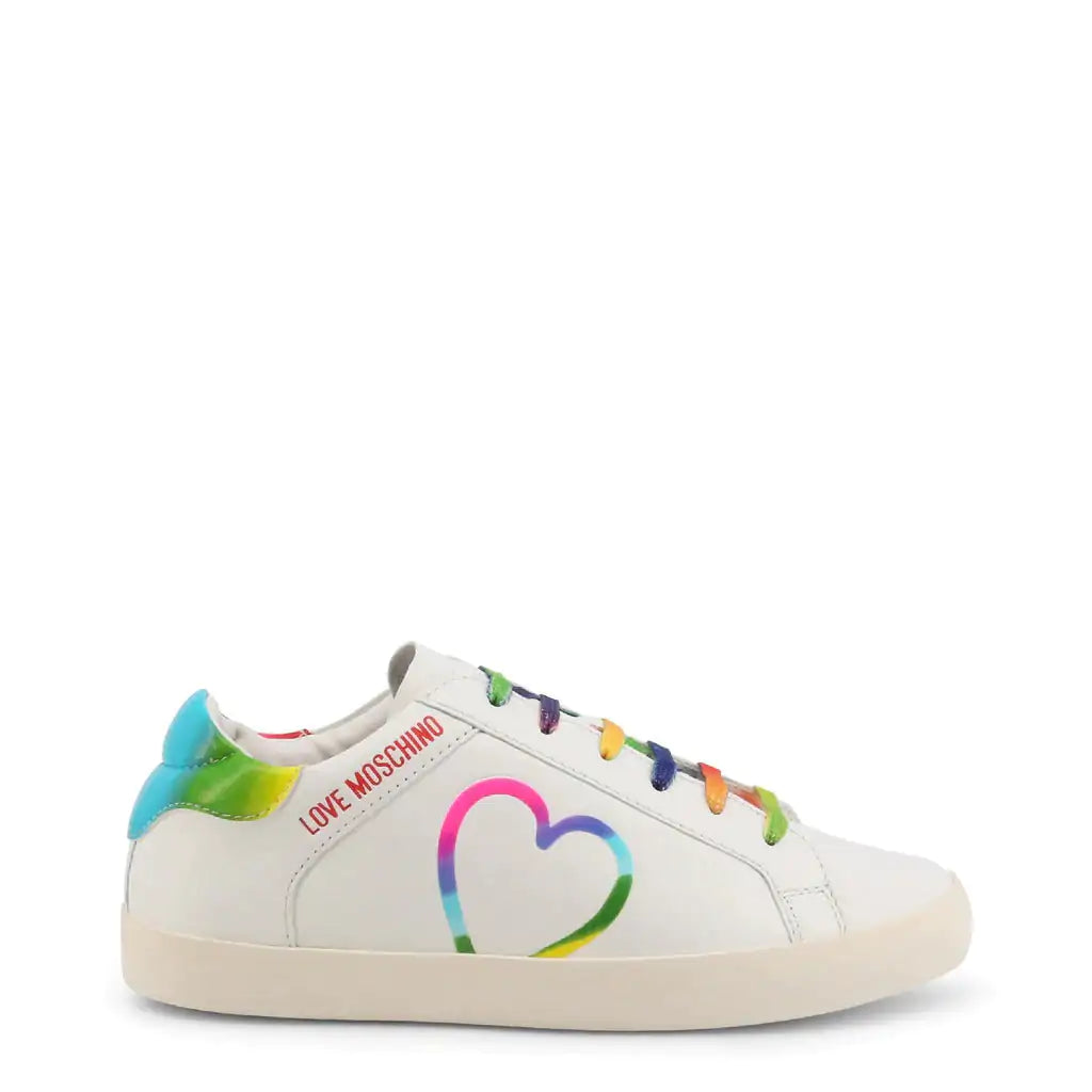 Love Moschino Rainbow Heart Sneakers