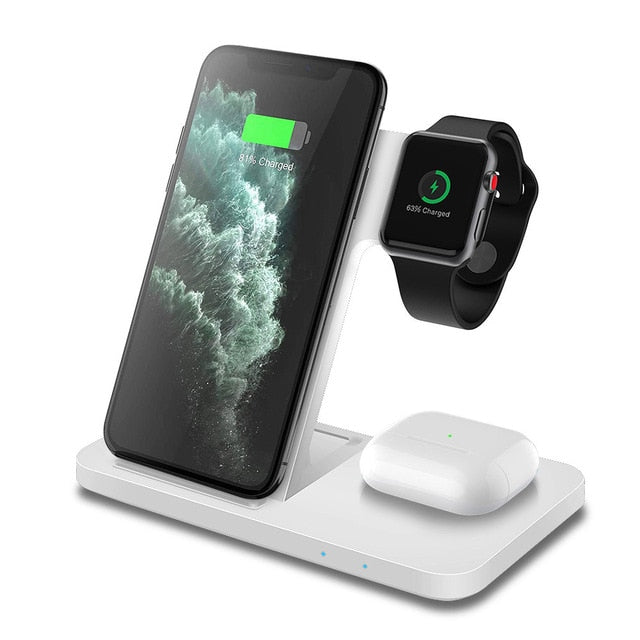 The design allows you to keep your devices in an upright position, making it easy to check notifications or watch videos while charging.